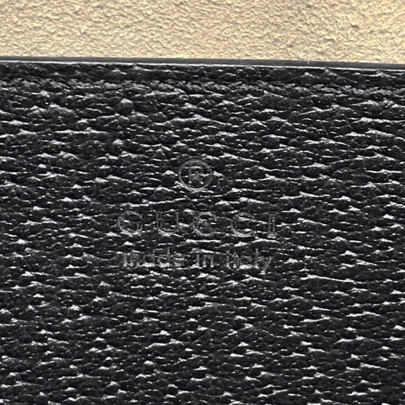 Auth GUCCI Ophidia GG Supreme Mini Bag 517350 Cream Navy Red PVC Leather - Picture 15 of 16